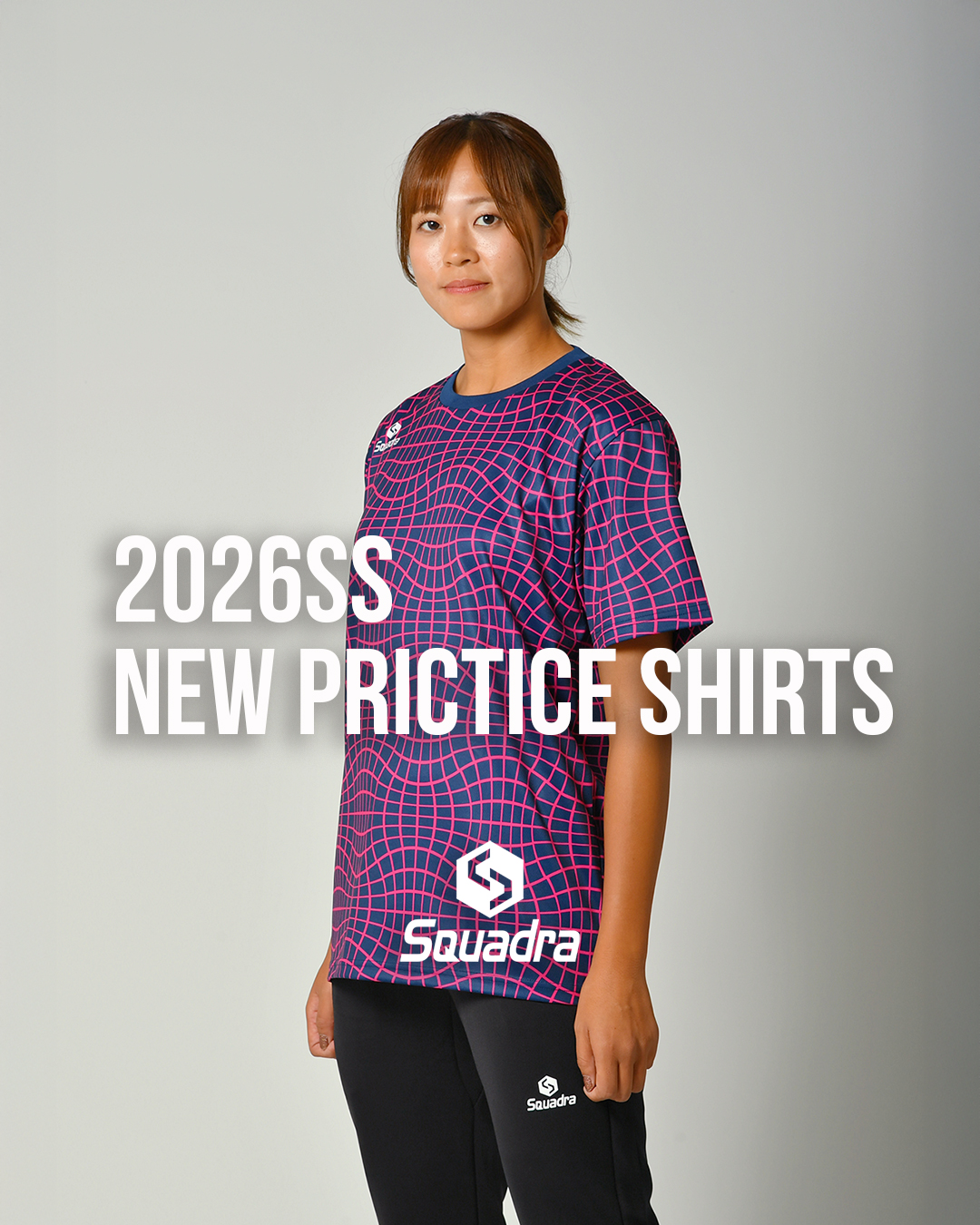 26の新プラクティスシャツ（Mesh）新発売 | スクアドラ-SQUADRA
